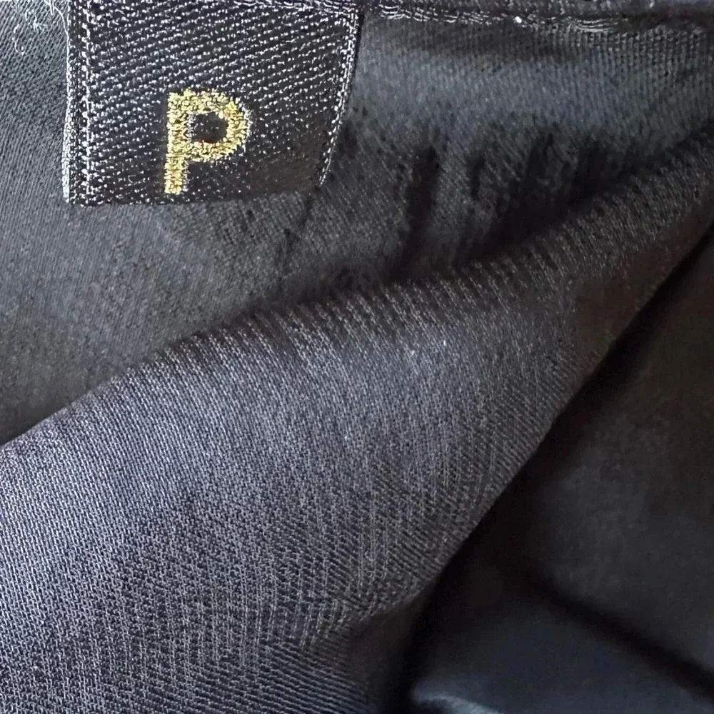 Women’s Black Harem Pants - Classic Casual - Picture 10 of 11